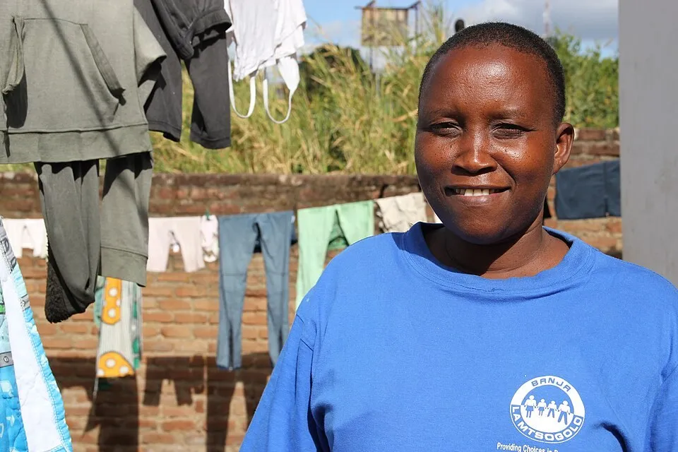 Hope, a community health worker